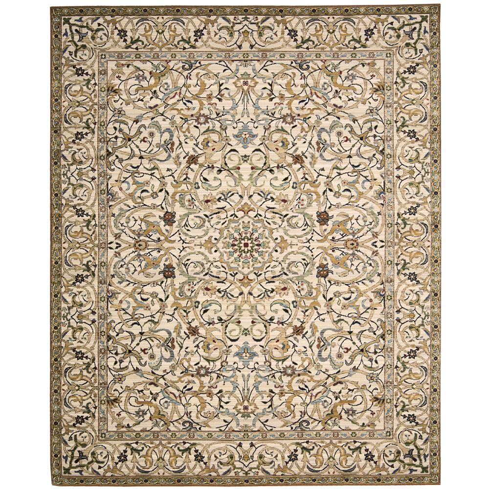 Nourison TML16 Timeless 5 Ft.6 In. x 8 Ft. Indoor/Outdoor Rectangle Rug in  Copper